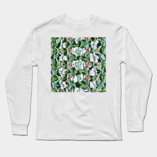 Colorama abstract green marble Long Sleeve T-Shirt
